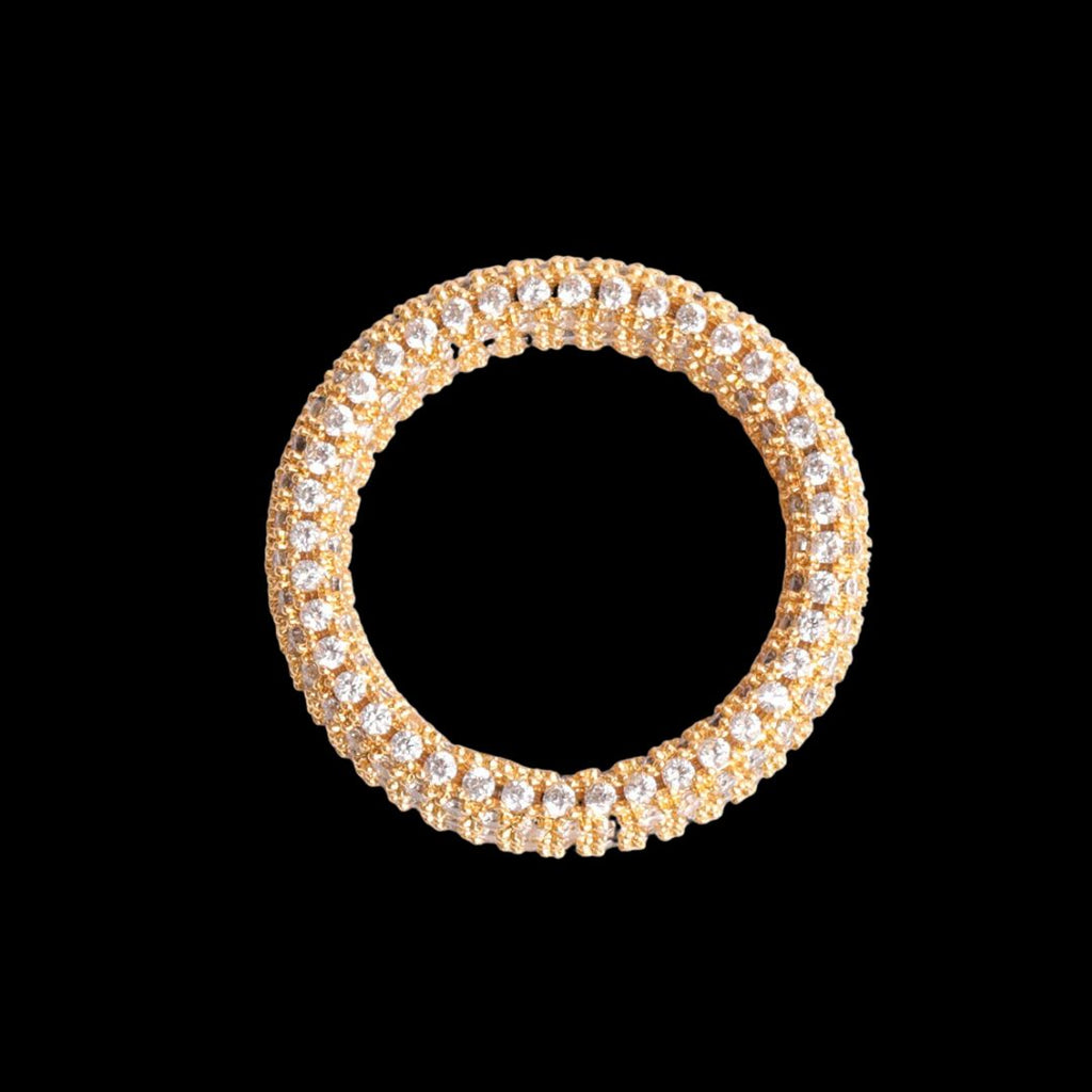Stones of Round Iced Out Diamond Ring