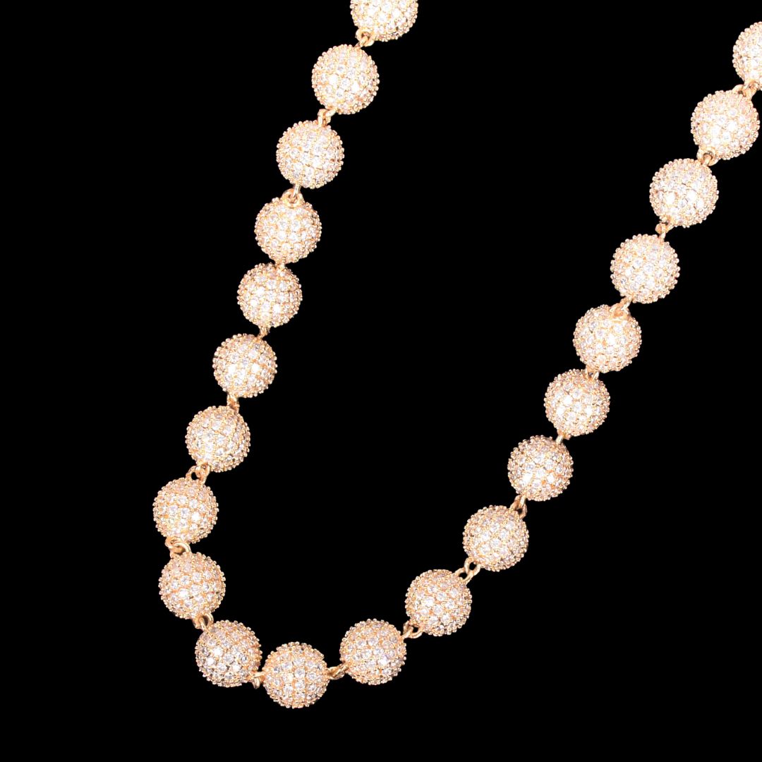10MM World's Tennis Iced Out Diamond Necklace Bracelet Set