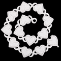13MM Infinity Heart Iced Out Diamond Necklace Chain