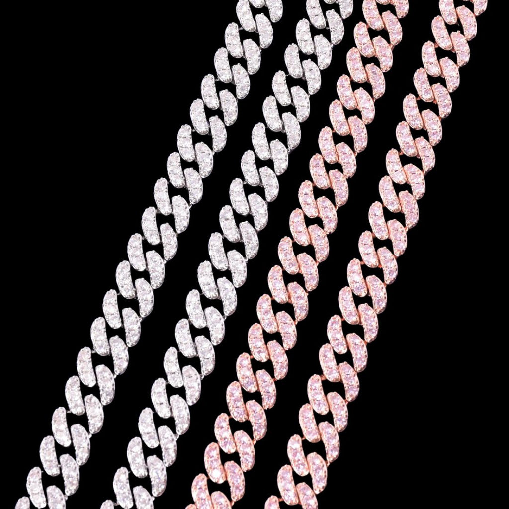 10MM Tennis Cut Stones Iced Out Diamond Bracelet