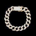14MM Classy Prong Setting Iced Out Diamond Bracelet