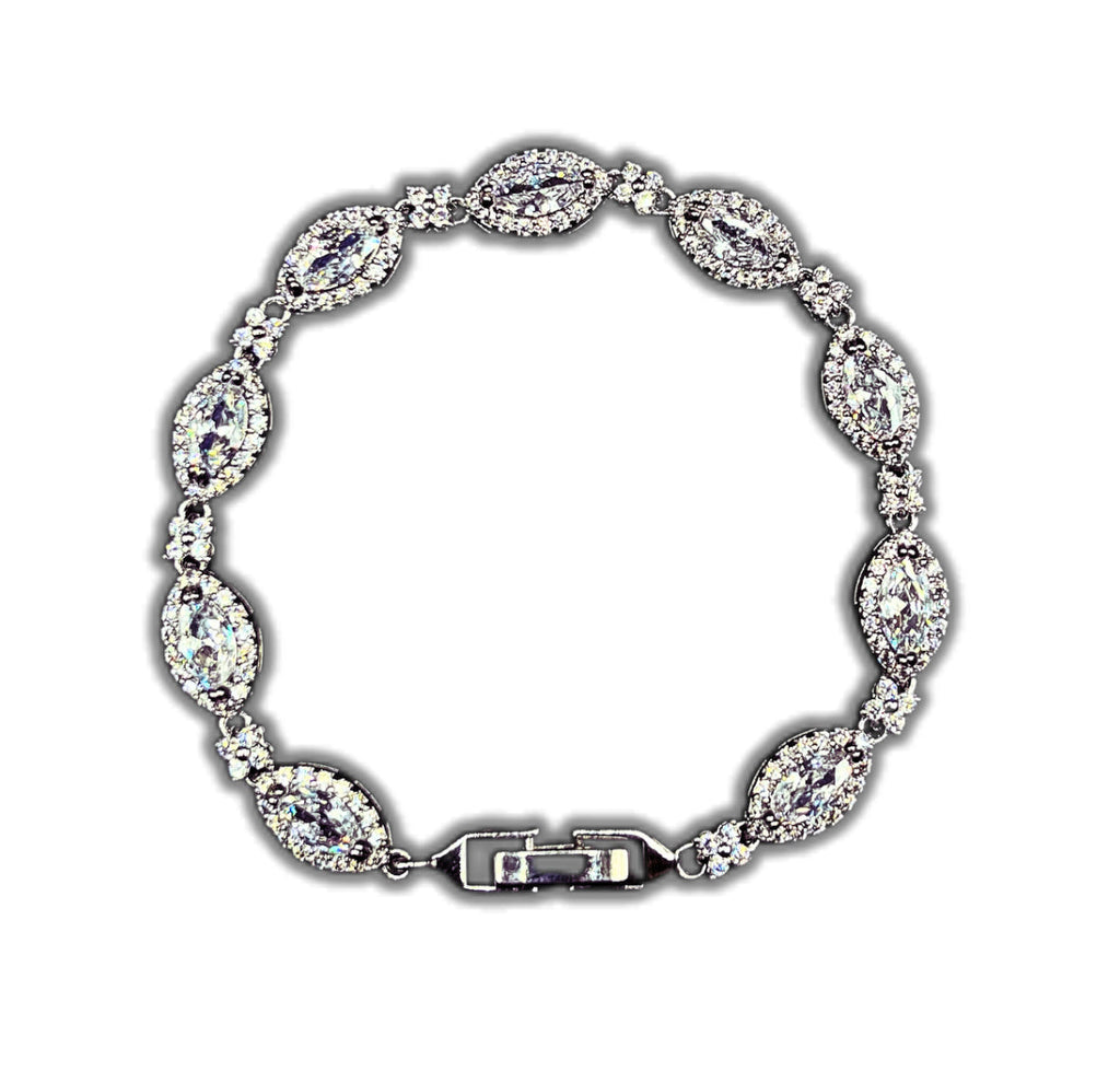 Flower Eye Drop Bracelet