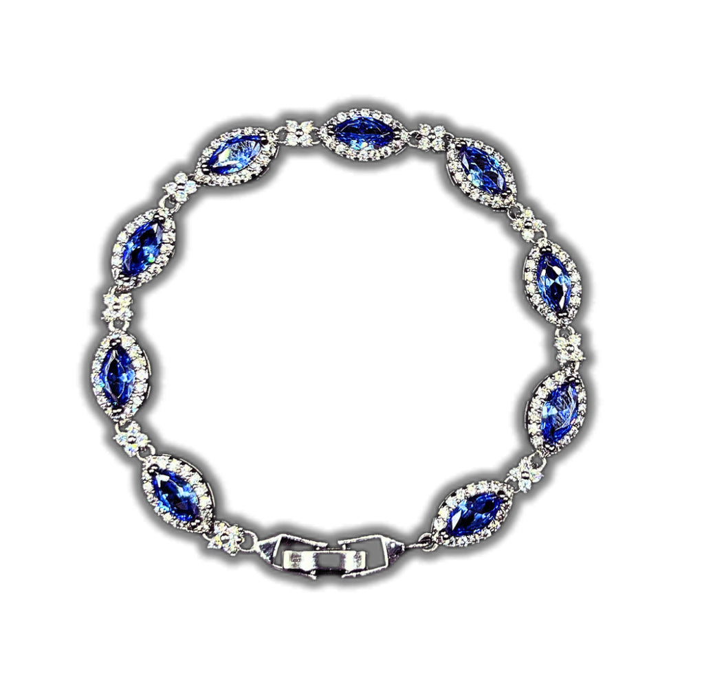 Flower Eye Drop Bracelet