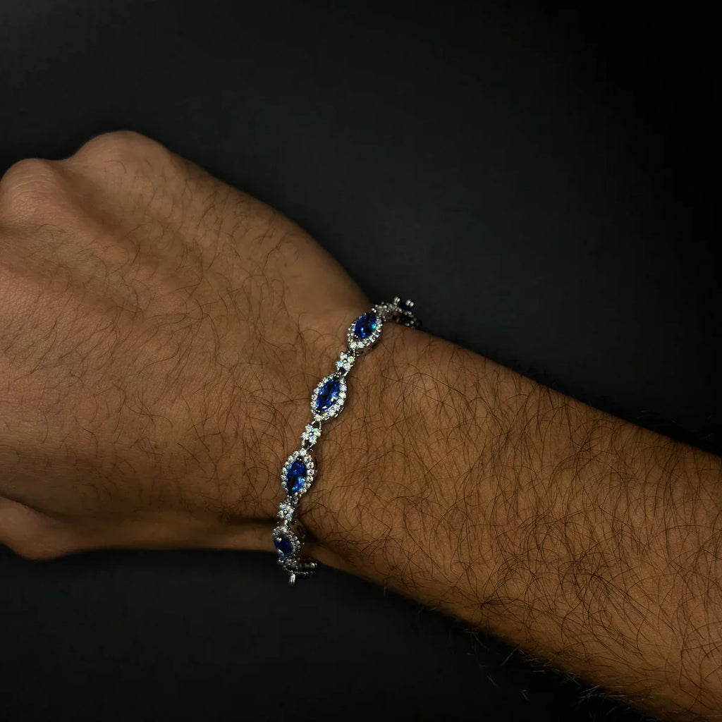 Flower Eye Drop Bracelet