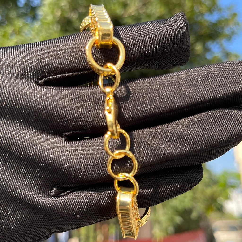10MM Star Link Ring Triple Edition No Stones Bracelet