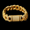 14MM Elegant Thick Iced Out Diamond Bracelet